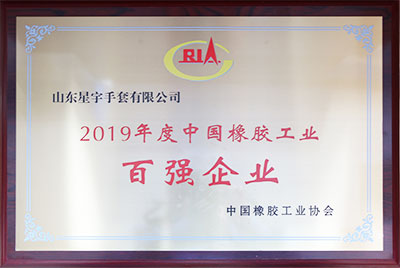 2019中国橡胶工业百强企业